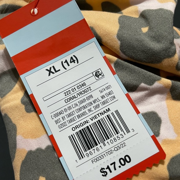 NWT Cat & Jack Animal Print Cover Up Dress Box#9157 - Picture 7 of 7